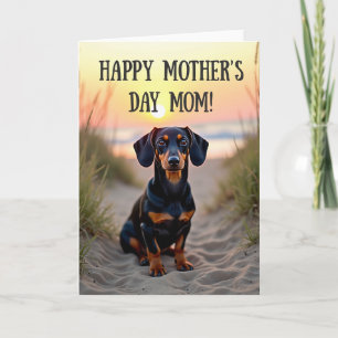 Cartão de Dia das Mães para Pet Adorável