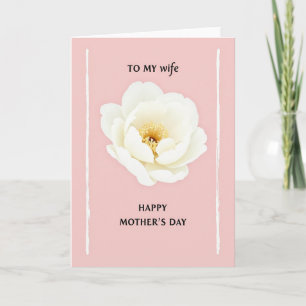 Cartão de Dia das Mães Rosa Amor