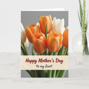 Cartão de Dia das Mães Tulipa