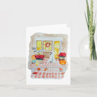 Cartão de Dia de as Bruxas engraçado Espírito Sant