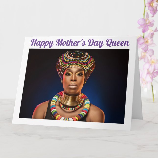 Cartão de Dia de as mães Cristão (Orquídea)