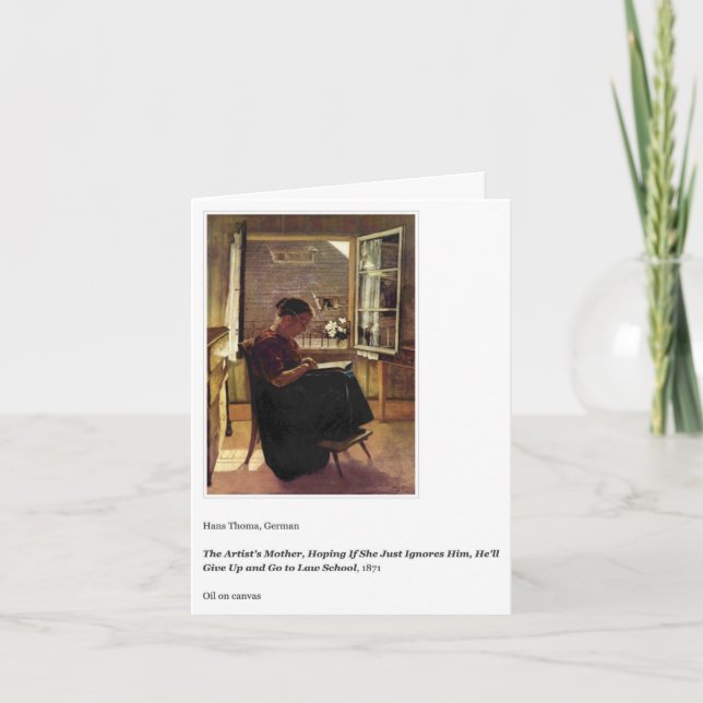 CARTÃO DE DIA DE AS MÃES DA ESCOLA DE DIREITO (Frente)