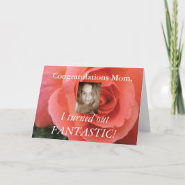 Cartão de Dia de as mães engraçado - Adicione sua