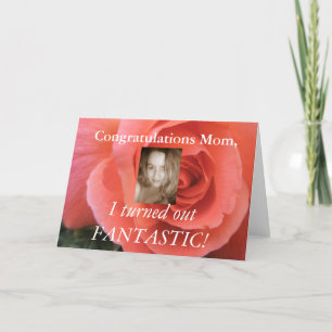 Cartão de Dia de as mães engraçado - Adicione sua