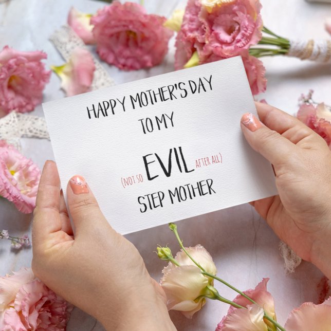 Cartão de Dia de as mães Engraçado - Mãe Passo (Criador carregado)