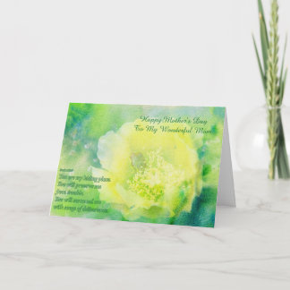 Cartão de Dia de as mães feliz