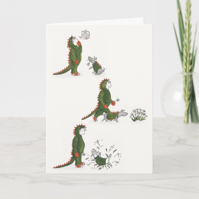 Cartão de Dia de as mães Matty e Ty (Frente)