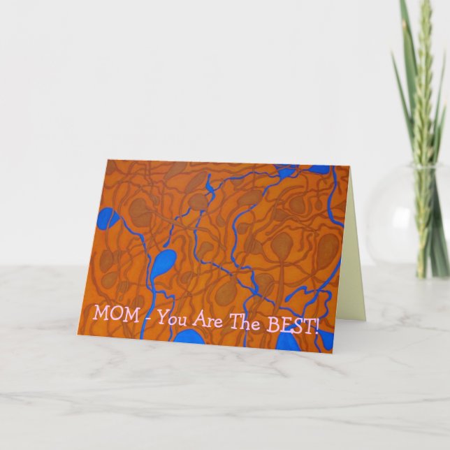 Cartão de Dia de as mães super Legal! (Frente)