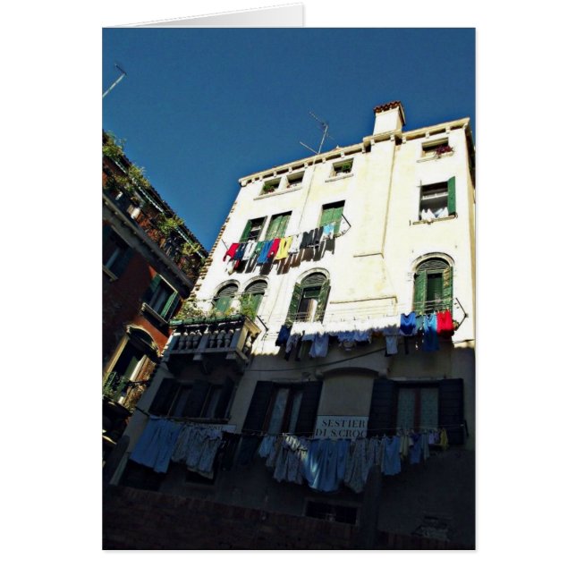 Cartão de Dia de Lavagem (Frente)