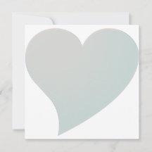 Cartão de Dia de os namorados cardíaco grande e em