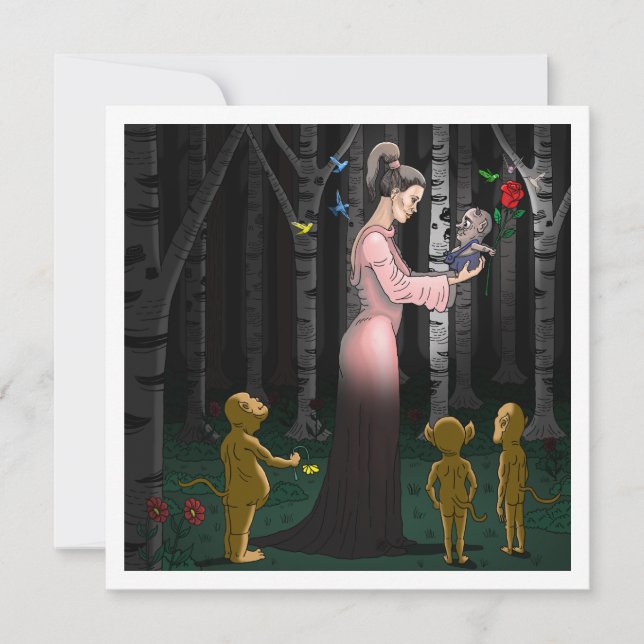 Cartão de Dia de os namorados de Amor Goblin (Frente)