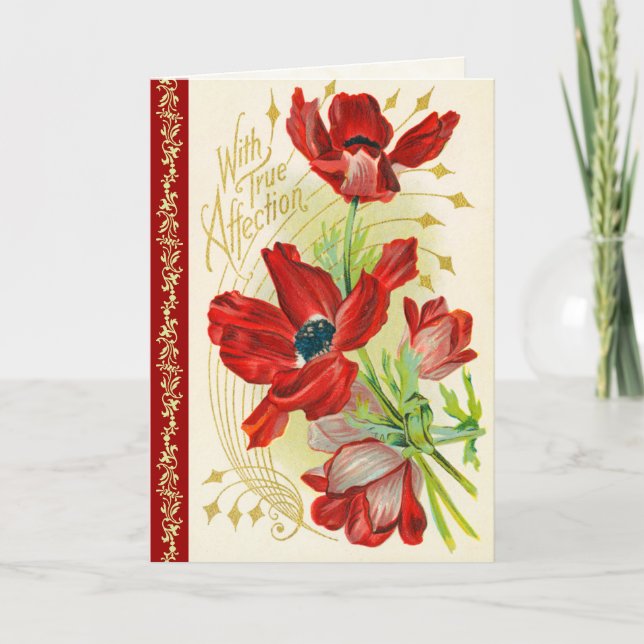 Cartão de Dia de os namorados do Amigo Vitoriano (Frente)