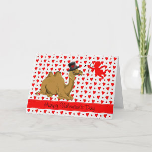 Cartão de Dia de os namorados do Camelo Hump Day