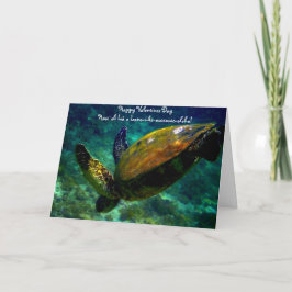 Cartão de Dia de os namorados Havaiano