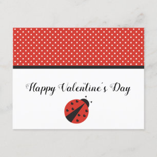 Cartão de Dia de os namorados Ladybug