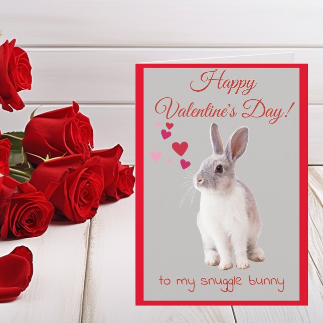 Cartão de dia de os namorados para meu coelhinho (Criador carregado)