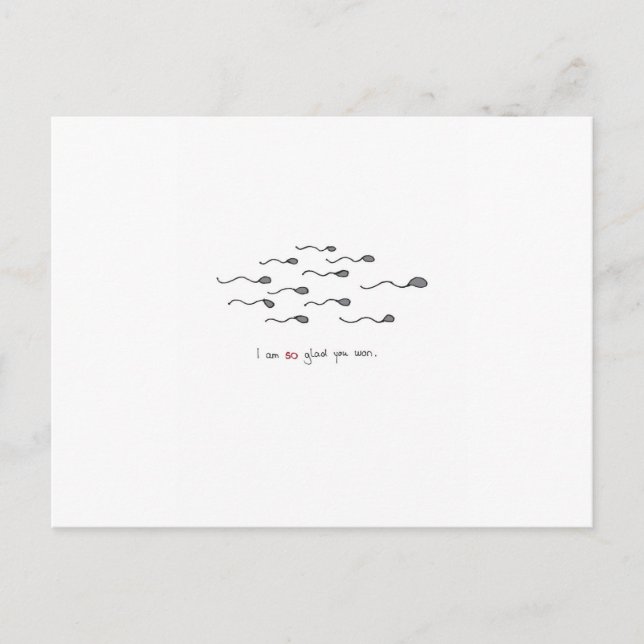 Cartão de Dia de os namorados puxado à mão (Frente)