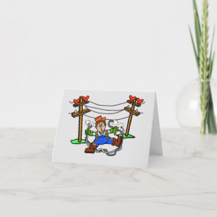 Cartão de Dia de os namorados Romântico Engraçado 