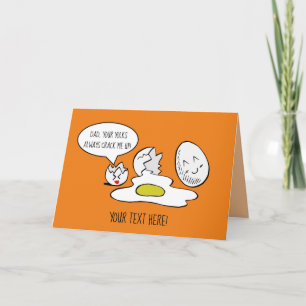 Cartão de dia de os pais/aniversário personalizado