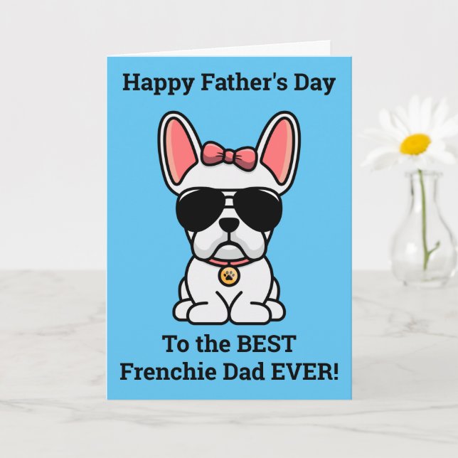 Cartão de Dia de os pais francês para mulheres bra (Planta pequena)