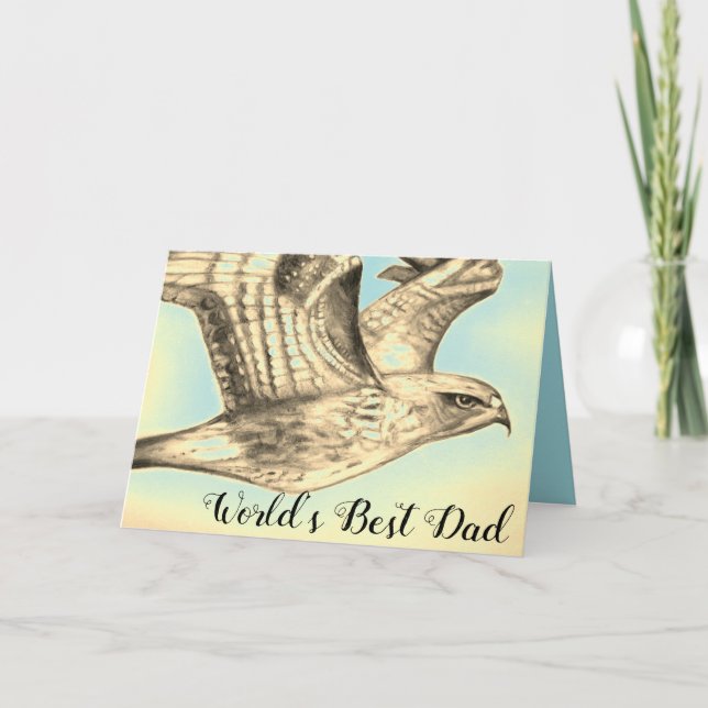 Cartão de Dia de Pai Feliz (Frente)