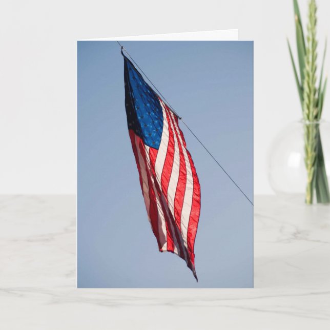 Cartão de Dia de Veterano (Frente)