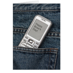 Cartão de Dia do Chefe