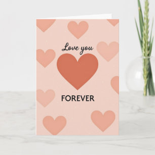 Cartão de Dia dos Namorados Amor Para Sempre