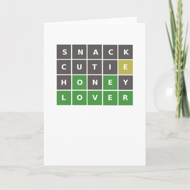 Cartão de Dia dos Namorados / Aniversário do Wordl (Frente)