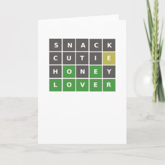 Cartão de Dia dos Namorados / Aniversário do Wordl