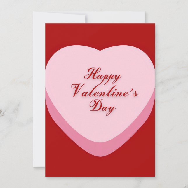 Cartão de Dia dos Namorados Divertido e Feliz (Frente)