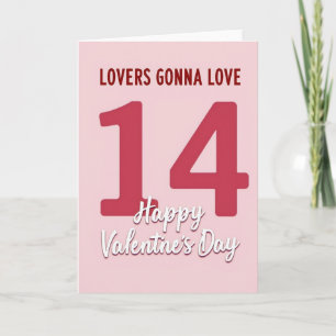 Cartão de Dia dos Namorados Lovers Gonna Love