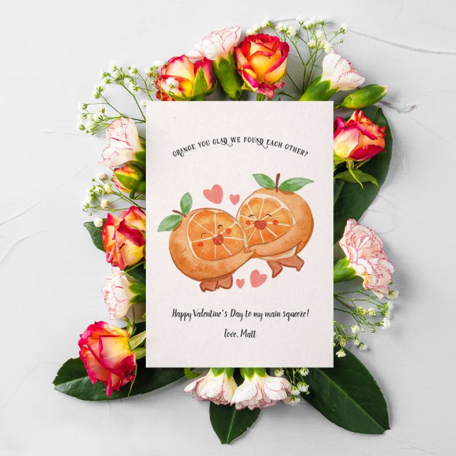 Cartão de Dia dos Namorados Main Squeeze (Criador carregado)
