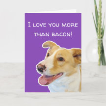Cartão de Dia dos Namorados para Amantes de Cães E