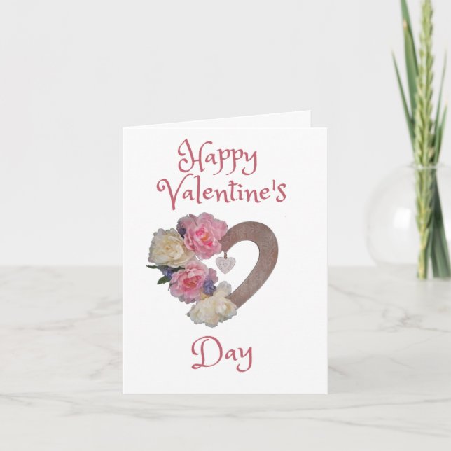 Cartão de Dia dos Namorados para o seu amado (Frente)