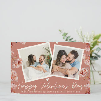 Cartão de Dia dos Namorados Personalizado com Foto