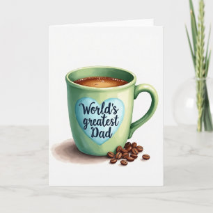 Cartão de Dia dos Pais Doce Sábio Caneca
