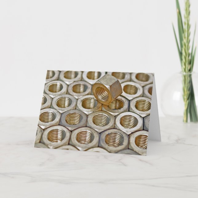 Cartão de Dia dos Pais Noz Especial (Frente)