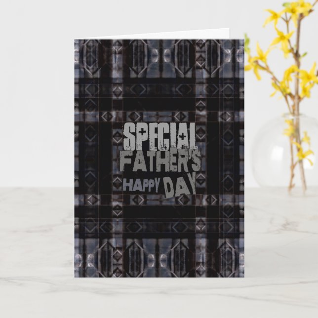 Cartão de Dia Feliz para os Pais do Pai Especial (Flor Amarela)