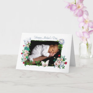 Cartão de Dia Mãe Personalizado para Folhas de Pas