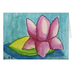 Cartão de Dina Waterlily