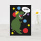 Cartão de Dinossauro Birthday T-Rex (Small Plant)
