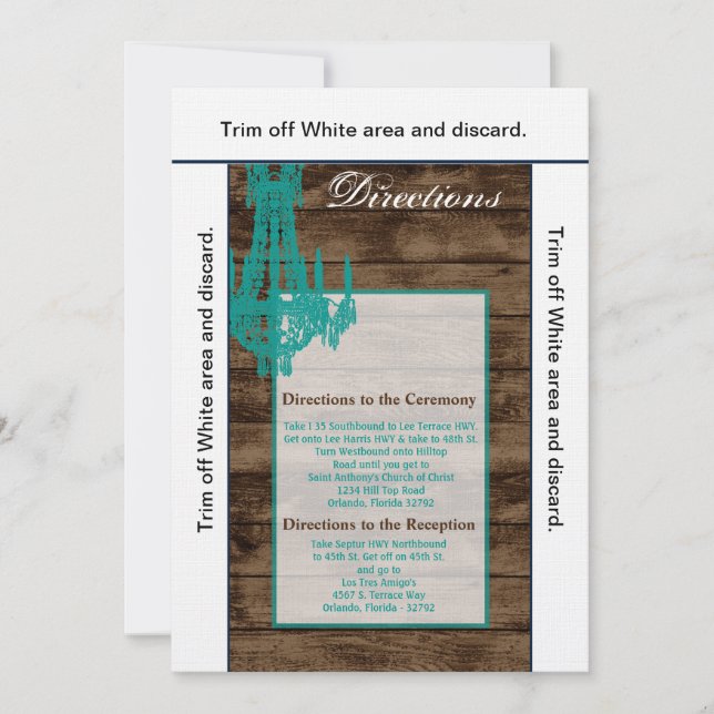 Cartão de Direção 3.5x6 Candelier Russo Ocidental (Frente)