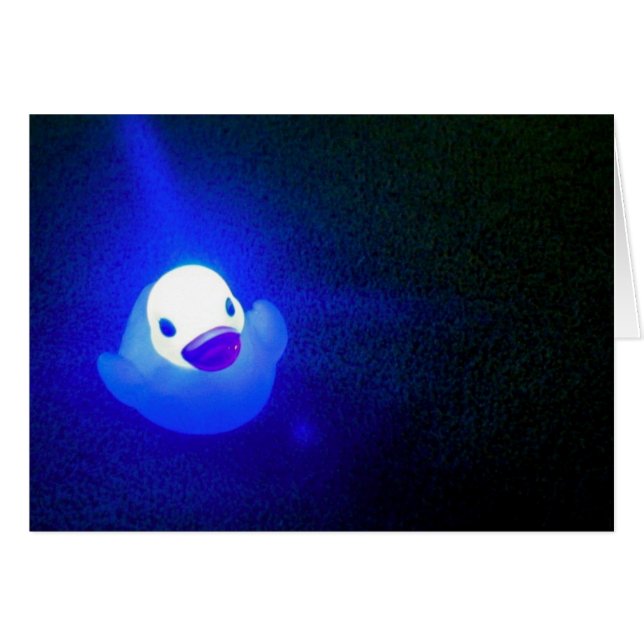 Cartão de Duckie (Frente Horizontal)