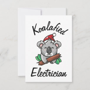 Cartão de Eletricista Koalafied
