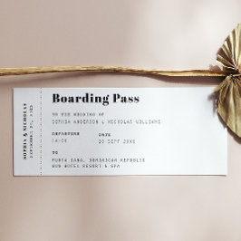 Cartão de embarque. Bilhete de destino viagem casa