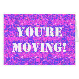 cartão de embrulho de bolhas de pop art