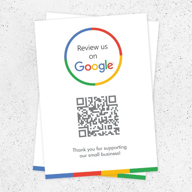 Cartão de Encerramento de Avaliações do Google | I (Gain Google reviews & grow your business with these editable rating request enclosure cards.)