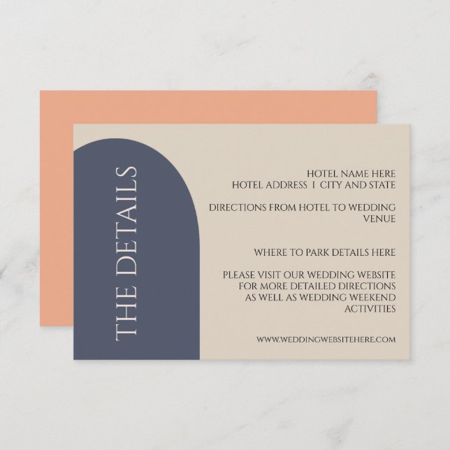 CARTÃO DE ENCERRAMENTO DETALHES DO CASAMENTO DE ma (Frente/Verso)