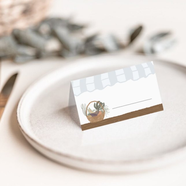 Cartão de encher o mercado do agricultor (Criador carregado)